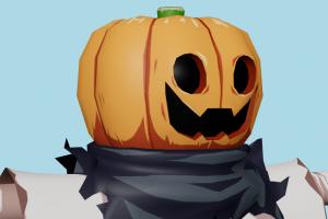 Lantern Halloween Tokyo-Ghoul, horror, halloween, people, human, xna, characters, rigged